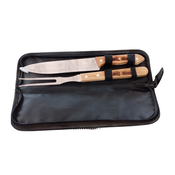 Kit Estojo Garfo e Faca Personalizados